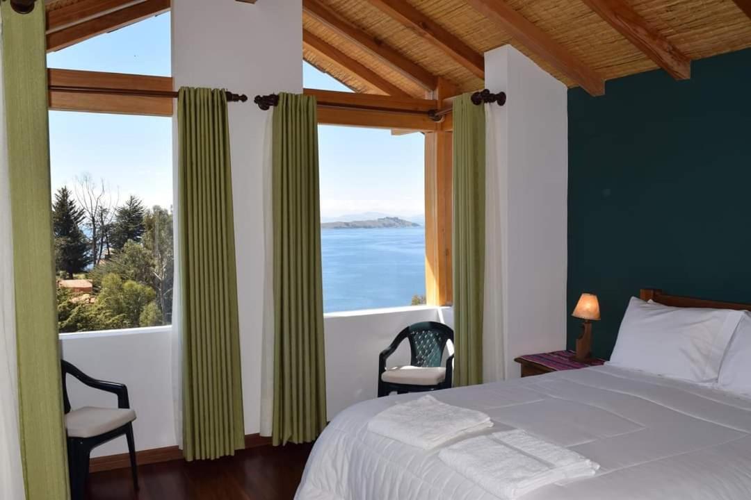 Отель Casa De La Luna - Isla Del Sol Комунидад-Юмани Экстерьер фото
